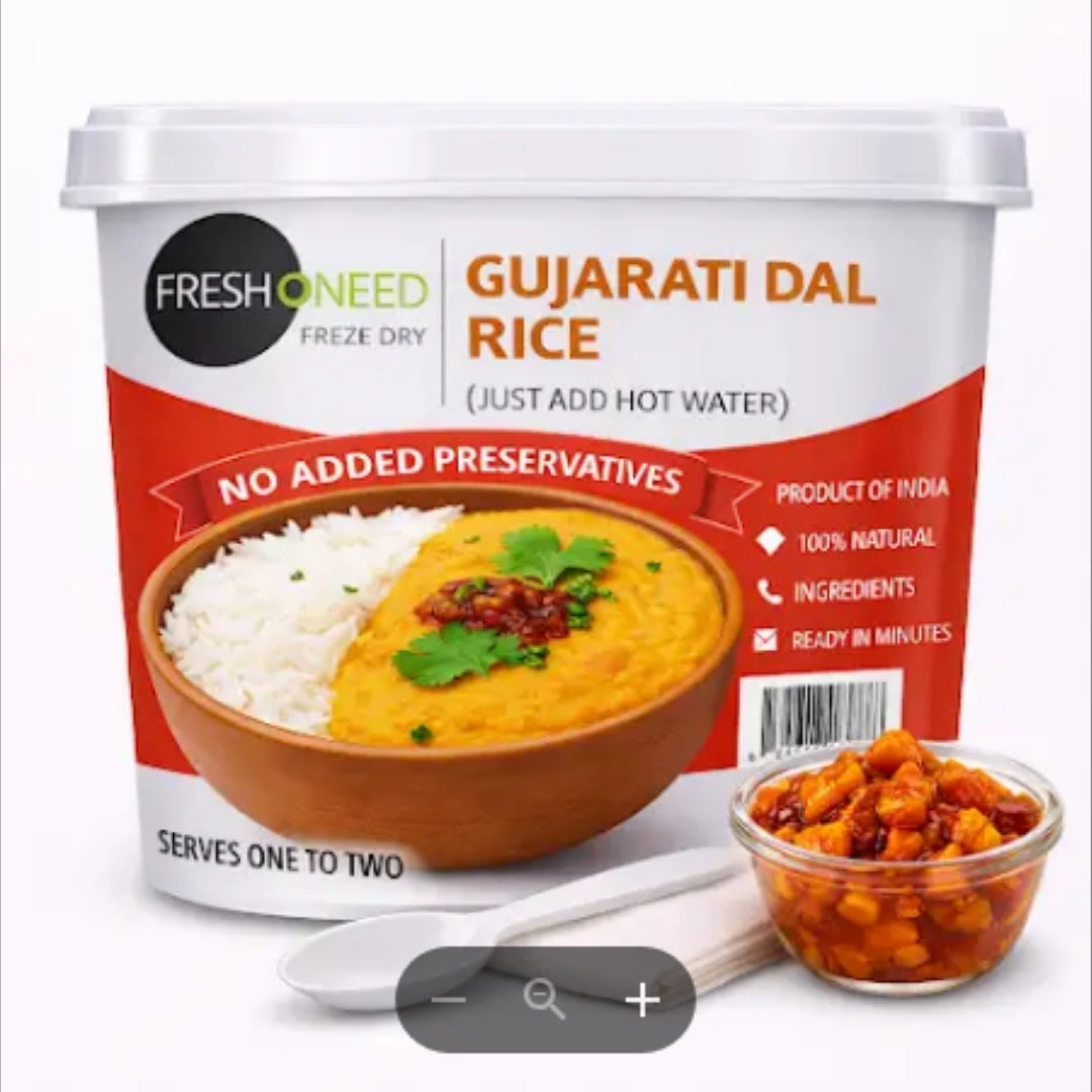 Gujarati Dal Rice Bowl
