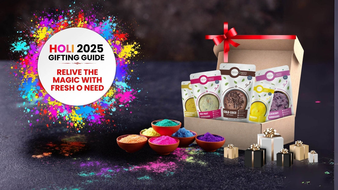 Holi 2025 Gifting Guide: Relive the Magic with Fresh O Need! Remember the Holis of Our Childhood? Close your eyes for a sec. Can you hear it? - Freshoneed