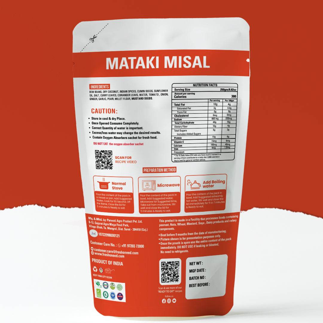 Mataki Misal (Maharastrian) - Freshoneed