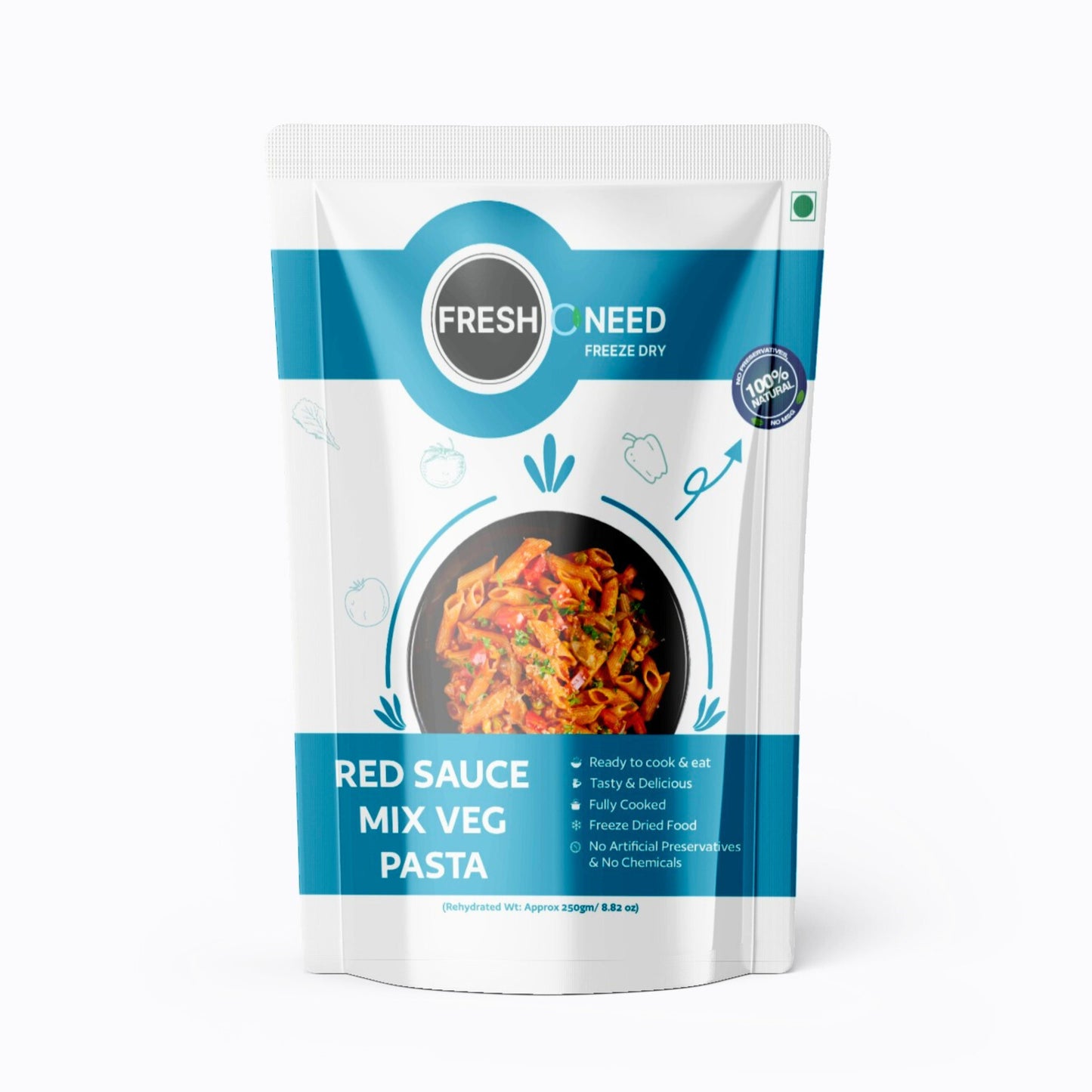 Red Sauce Mix Veg Pasta